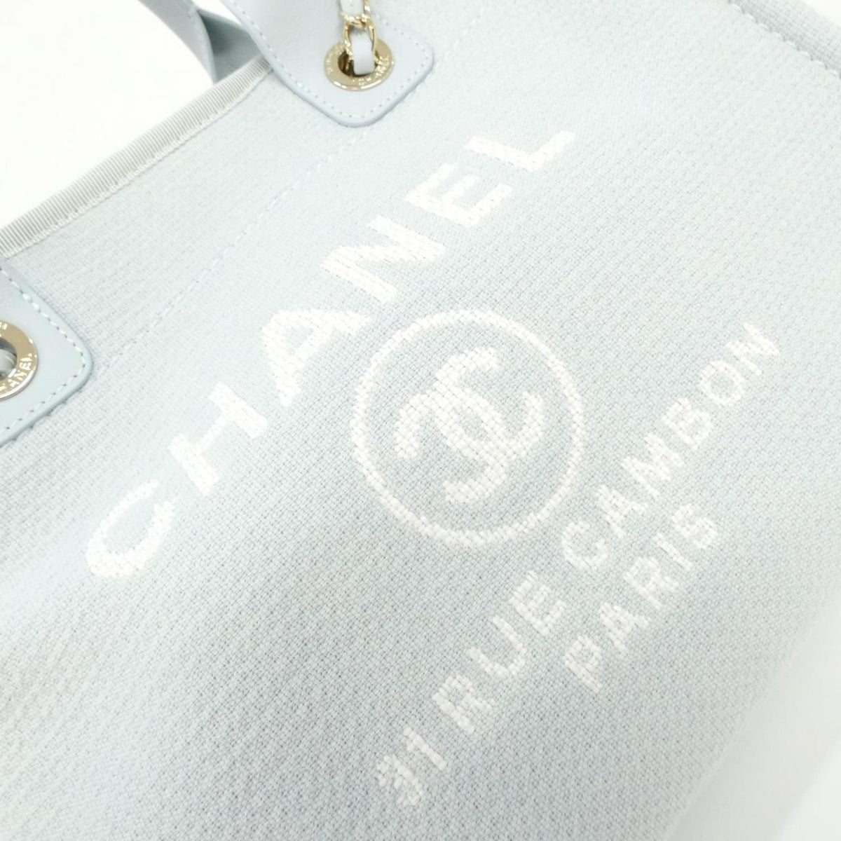 Chanel Deauville Mixed Fiber Calf Bag