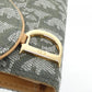 Christian Dior Canvas Long Wallet