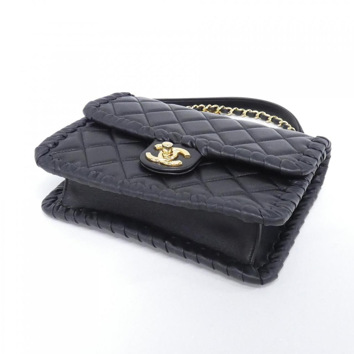 Chanel Lambskin Calfskin Shoulder Bag