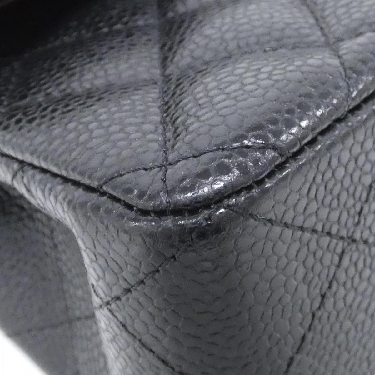 Chanel Caviar Skin Shoulder Bag