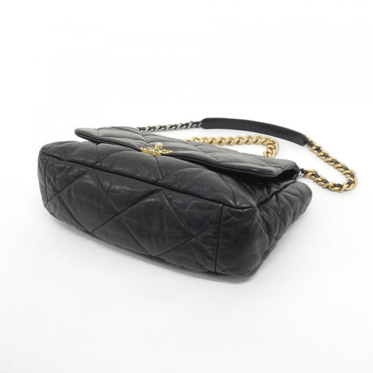 Chanel 19 Goatskin Shoulder Bag