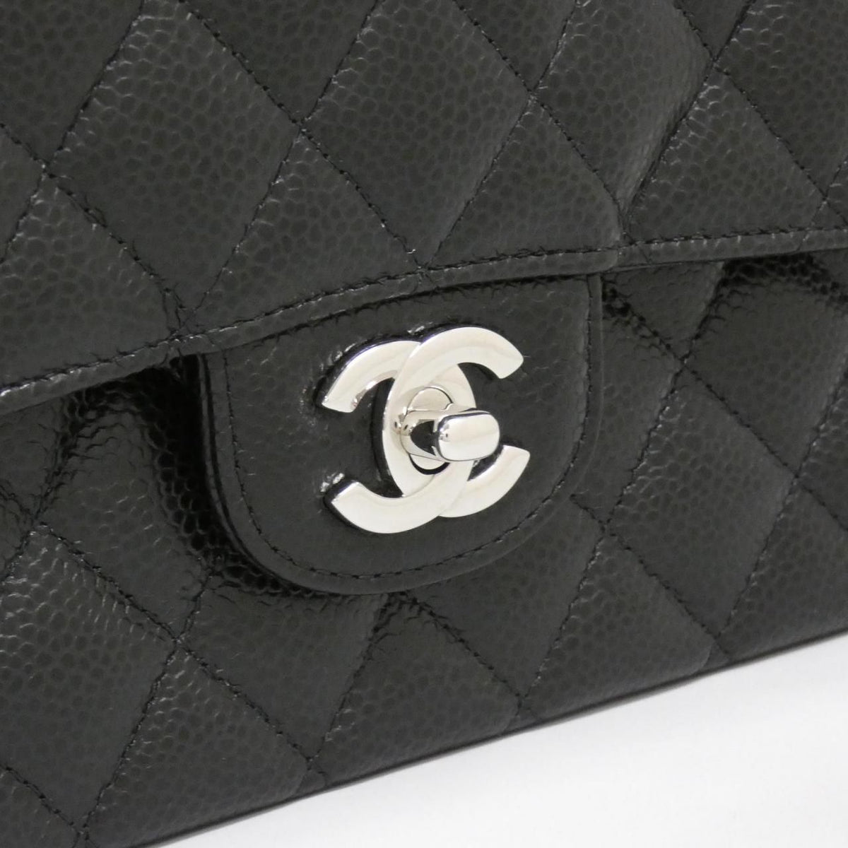Chanel Caviar Skin Shoulder Bag