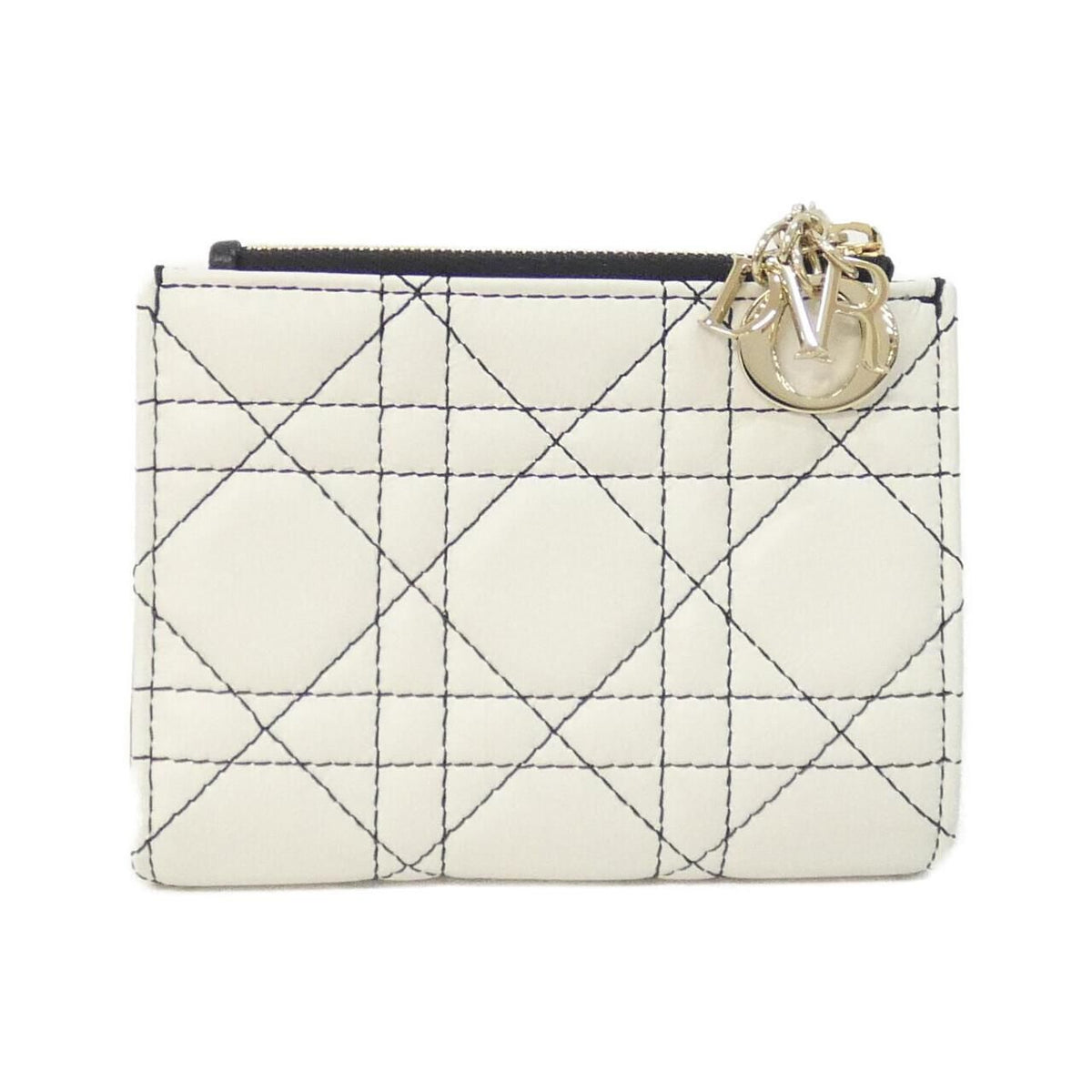 Christian Dior LADY DIOR DAHLIA Lambskin Wallet Limited