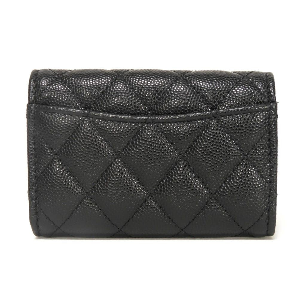 CHANEL Classic Flap Caviar Skin Key Case