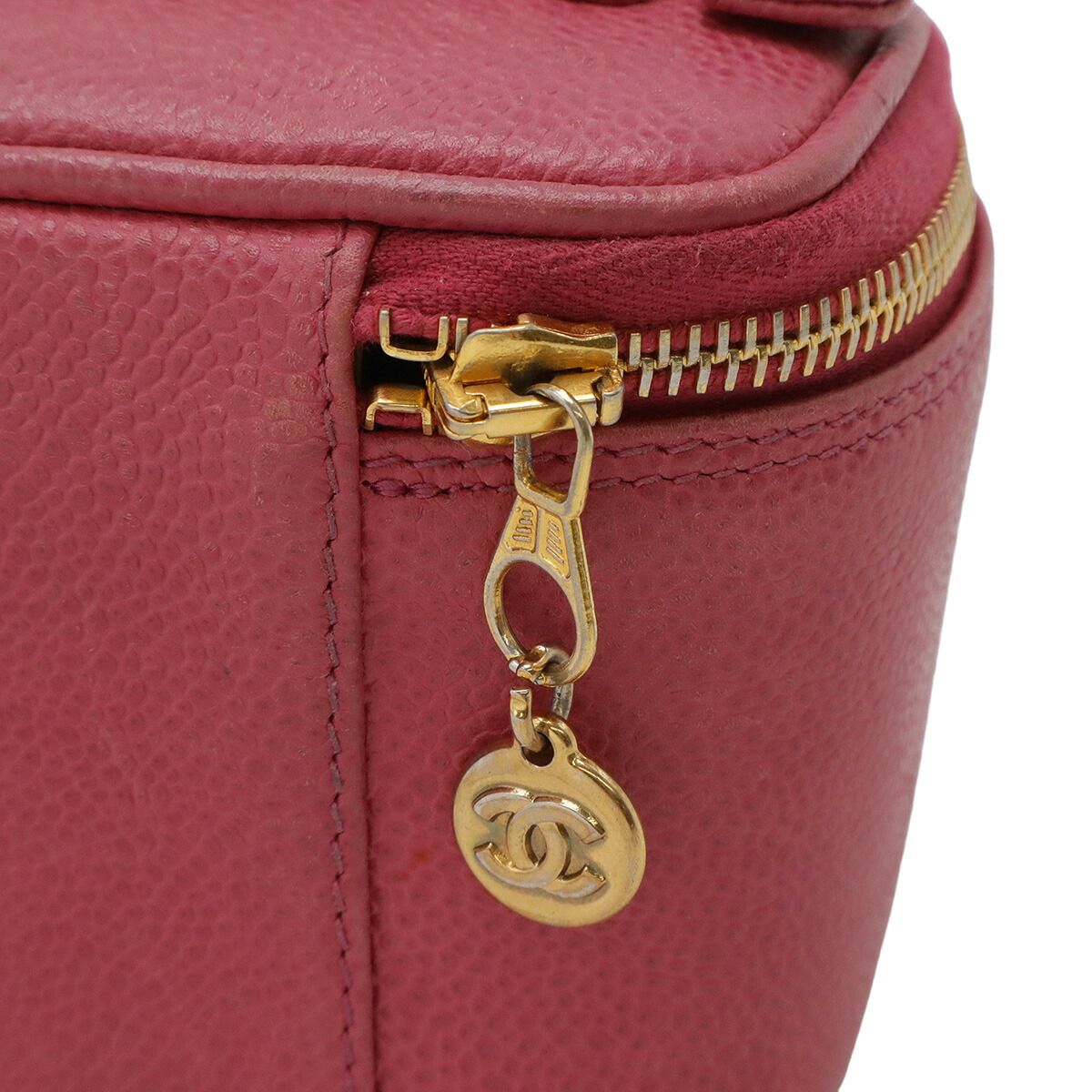Chanel Caviar Leather Vanity Pouch