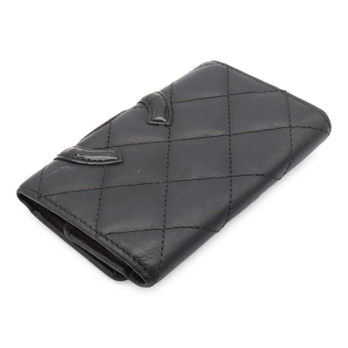Chanel Cambon Leather Key Case