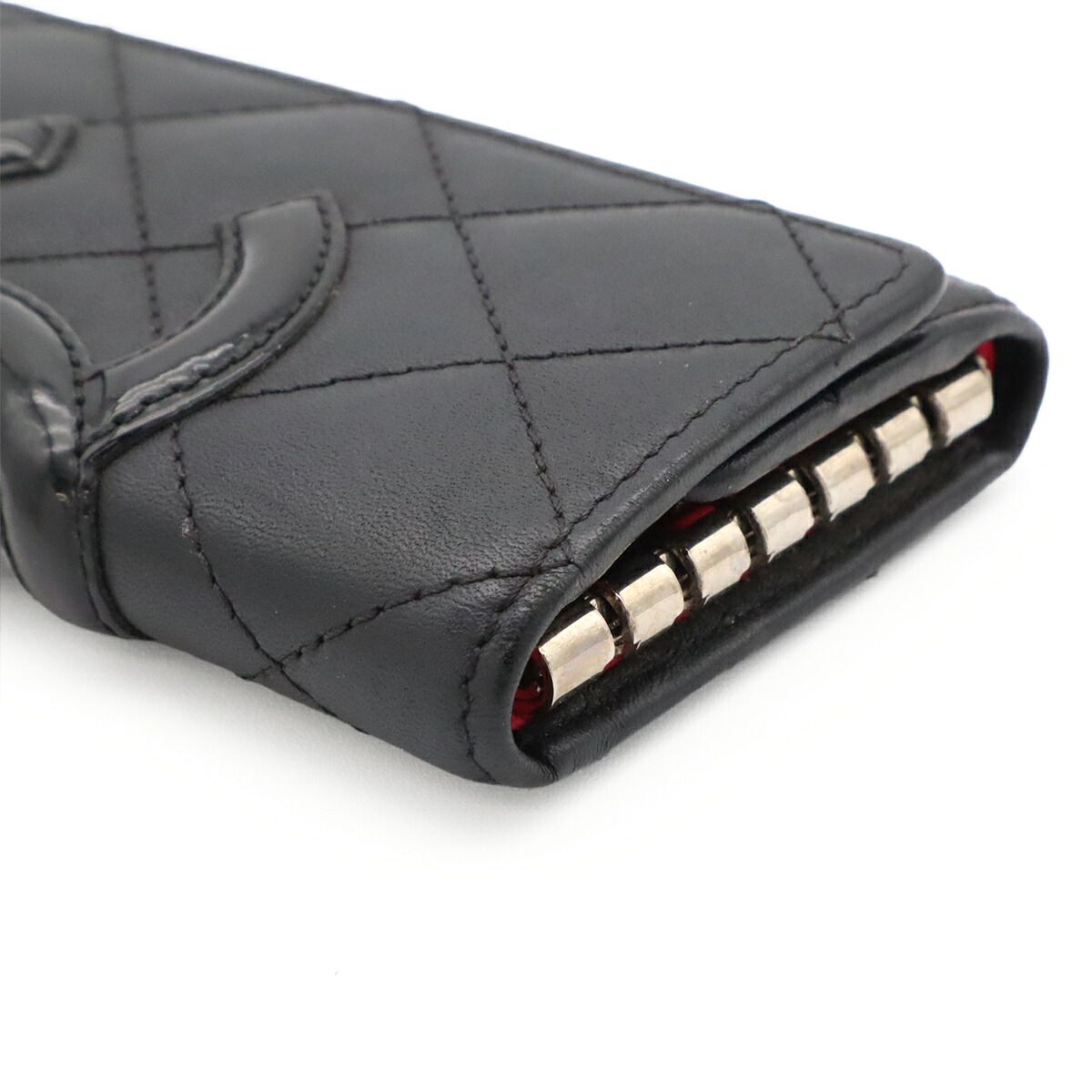 Chanel Cambon Leather Key Case