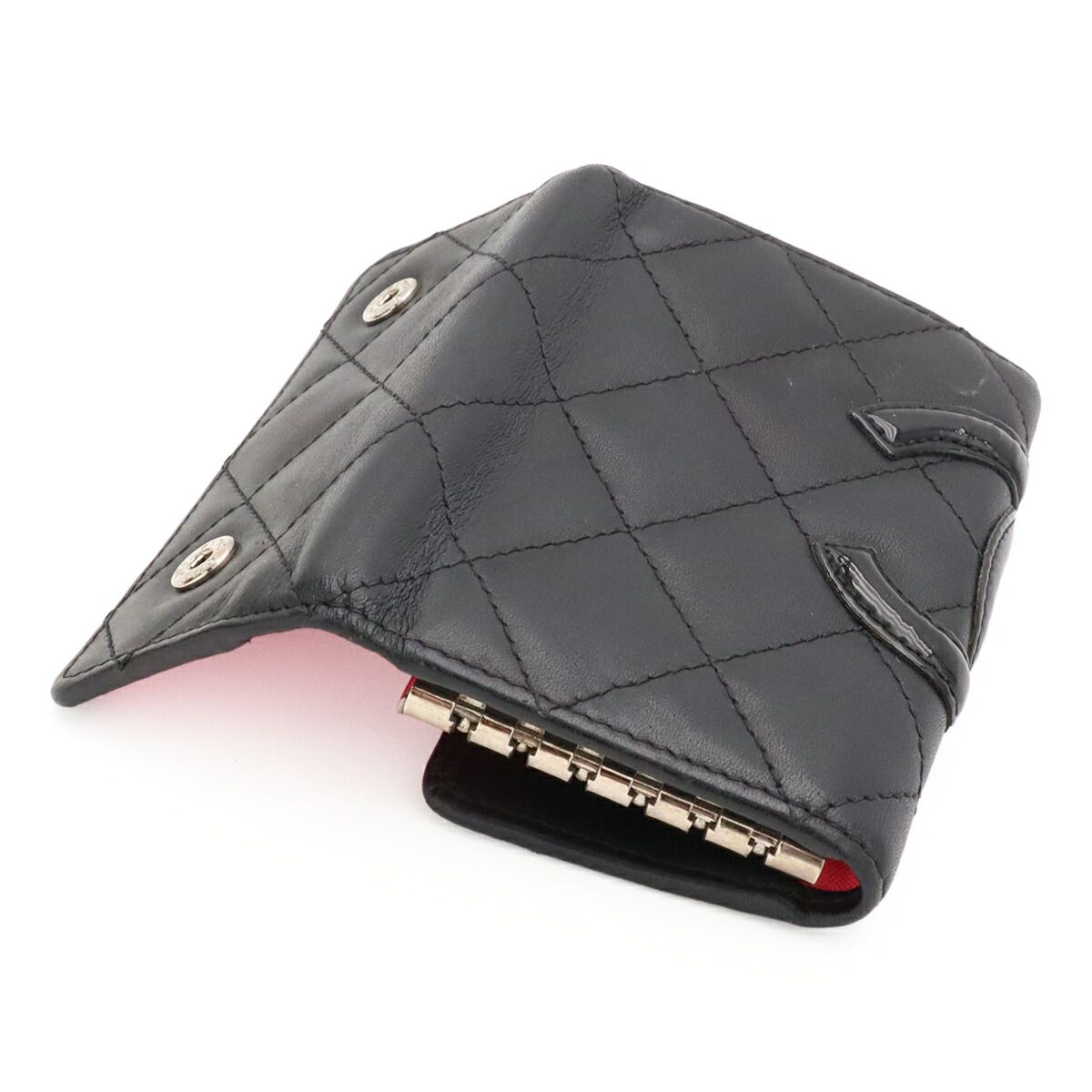 Chanel Cambon Leather Key Case