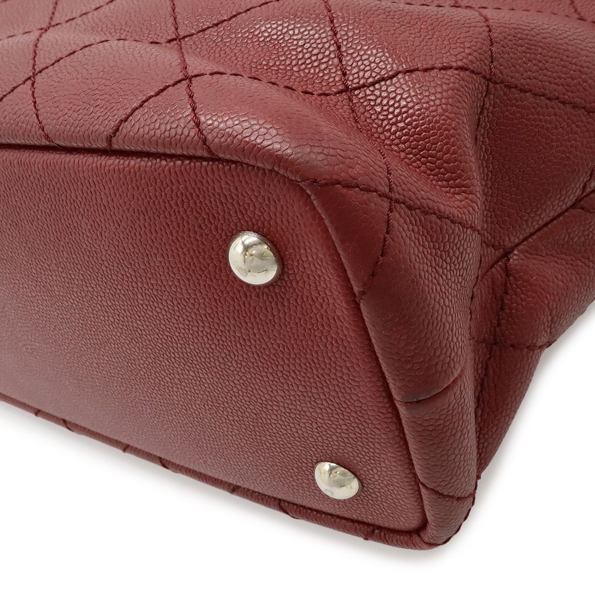 Chanel On The Road Caviar Skin 2way Tote Bag