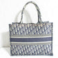 Christian Dior Oblique BOOK TOTE Canvas Tote Bag