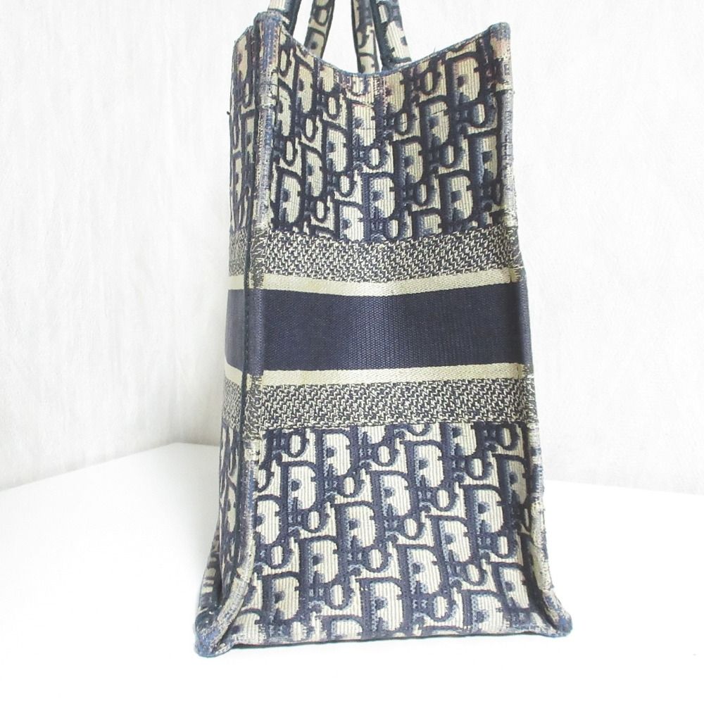 Christian Dior Oblique BOOK TOTE Canvas Tote Bag
