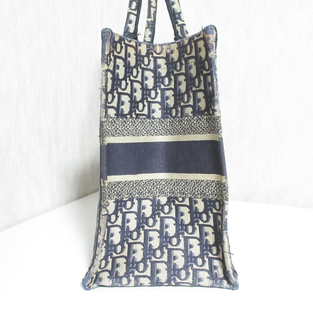 Christian Dior Oblique BOOK TOTE Canvas Tote Bag