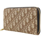Christian Dior Oblique Canvas Long Wallet