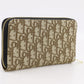 Christian Dior Oblique Canvas Long Wallet