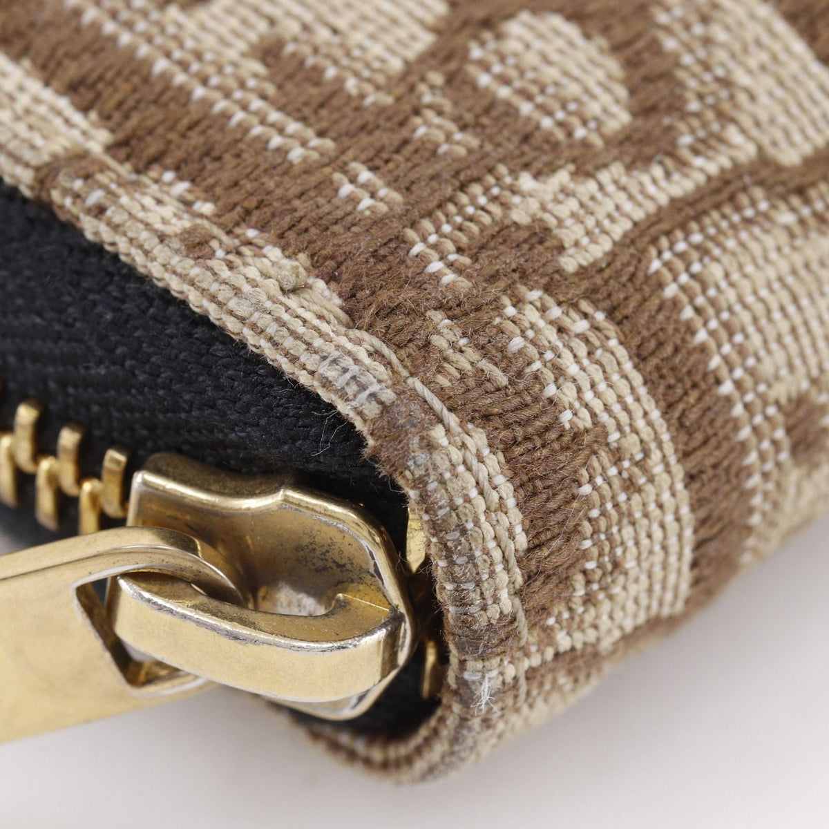 Christian Dior Oblique Canvas Long Wallet