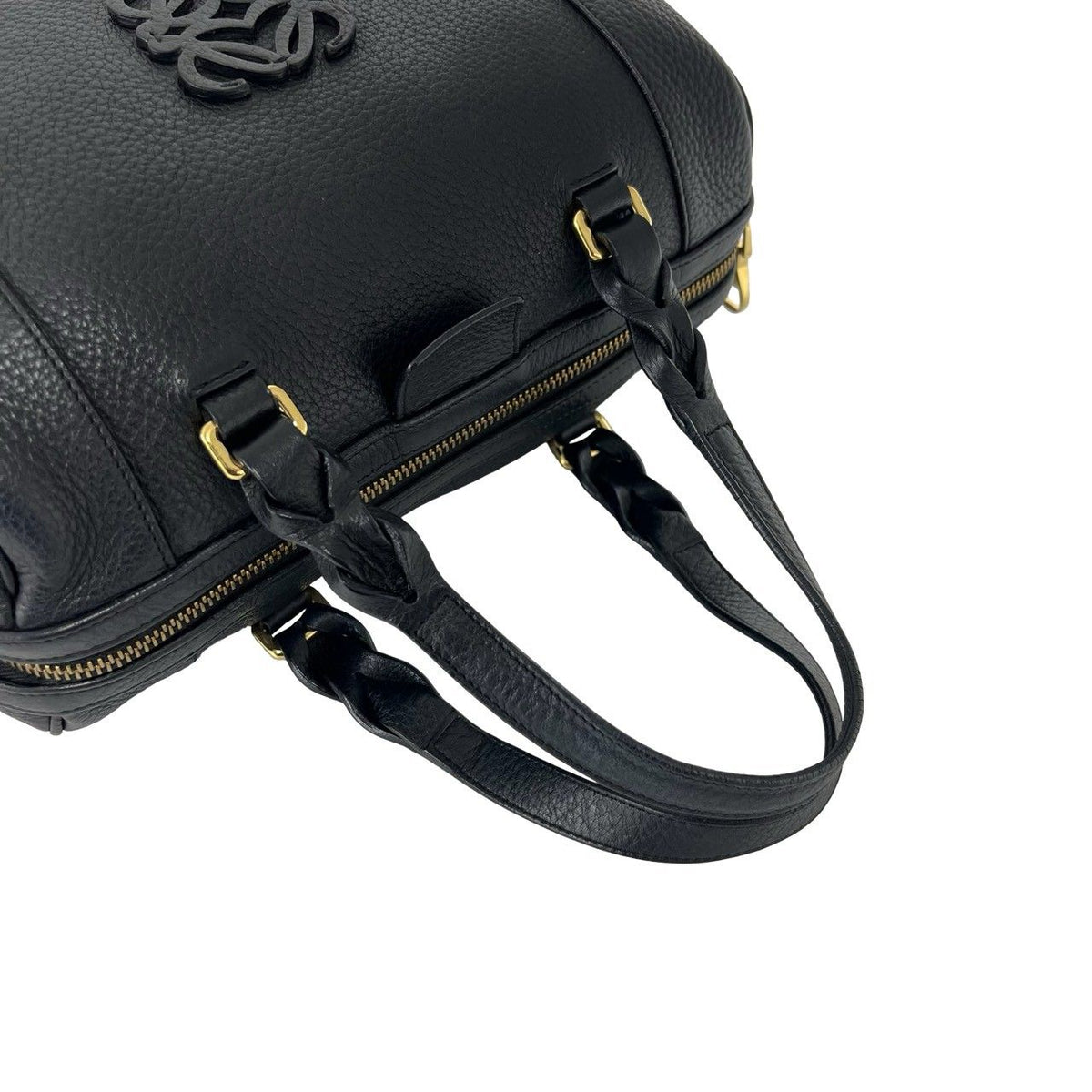 Loewe Leather 2way Boston Bag