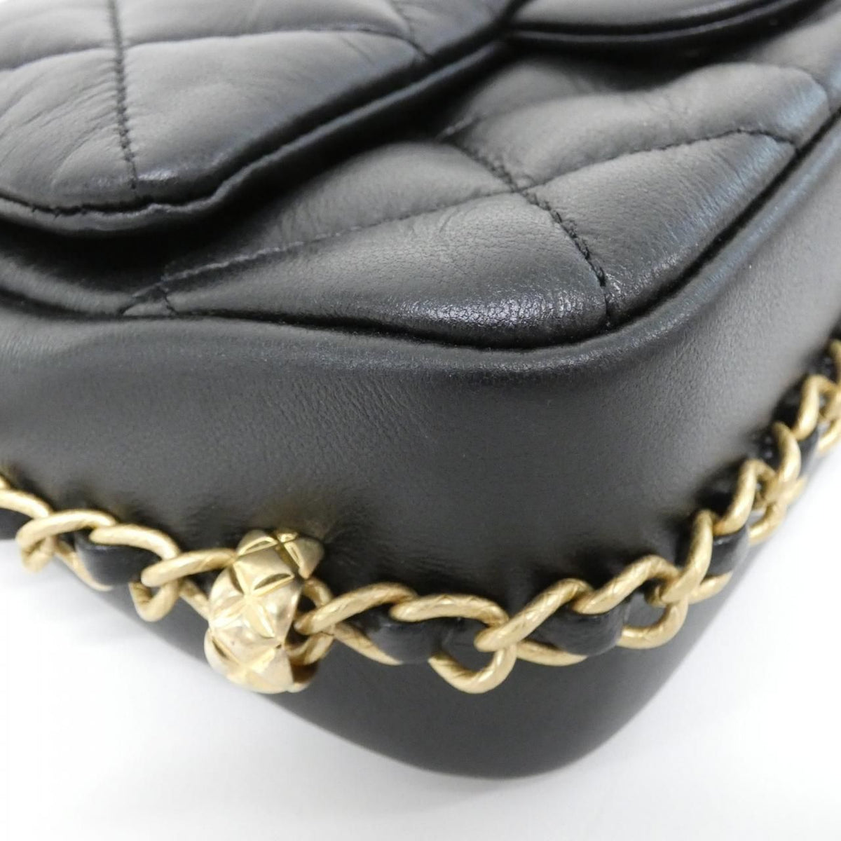 Chanel Lambskin Shoulder Bag