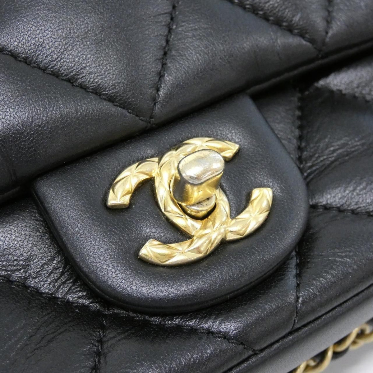 Chanel Lambskin Shoulder Bag