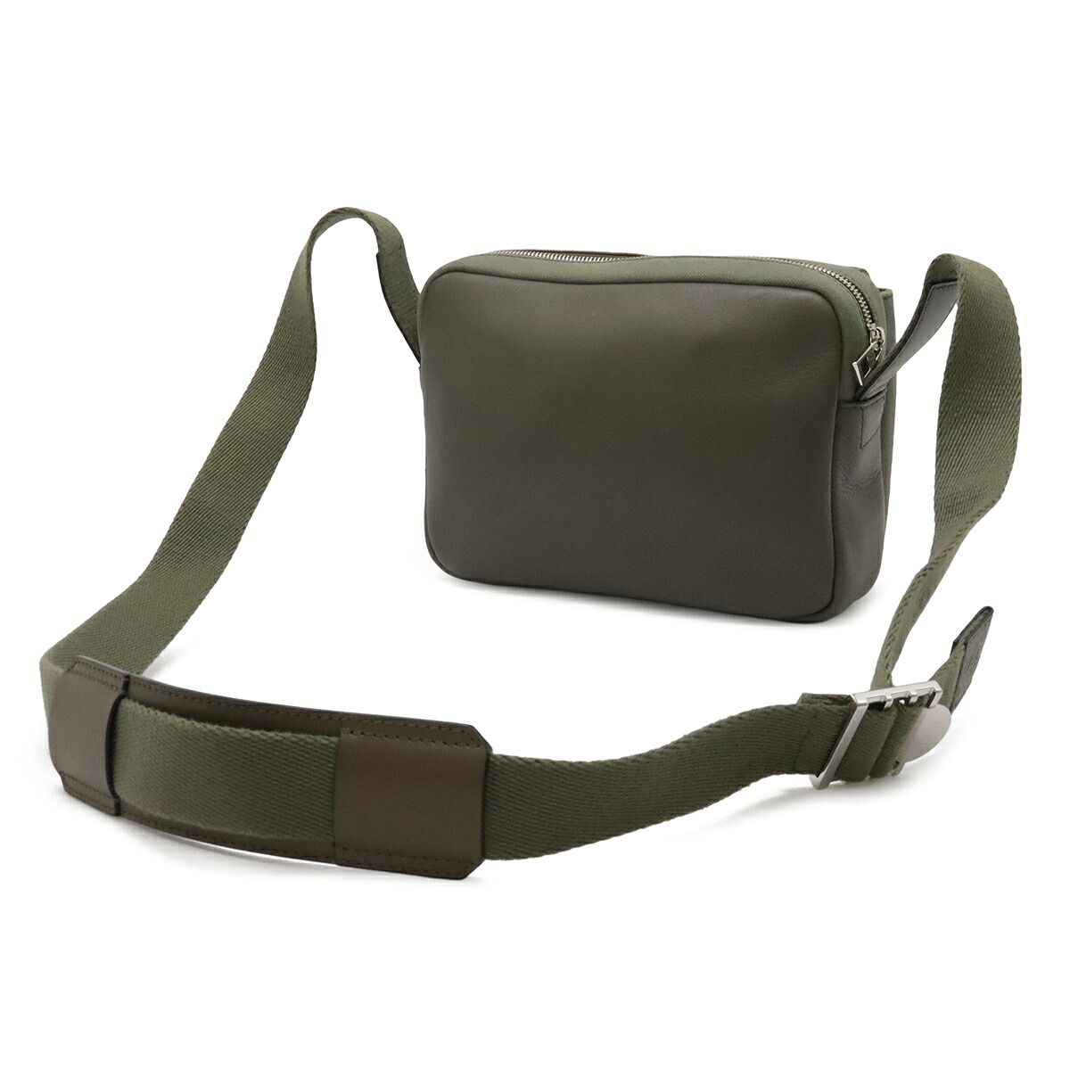 Loewe Canvas Leather Shoulder Bag