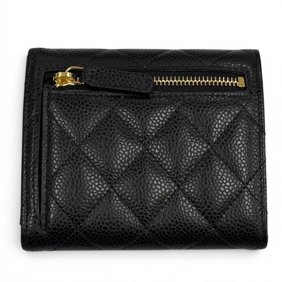 Chanel Matelasse Caviar Skin Trifold Wallet