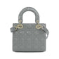 Christian Dior Lady Dior Patent Leather Handbag