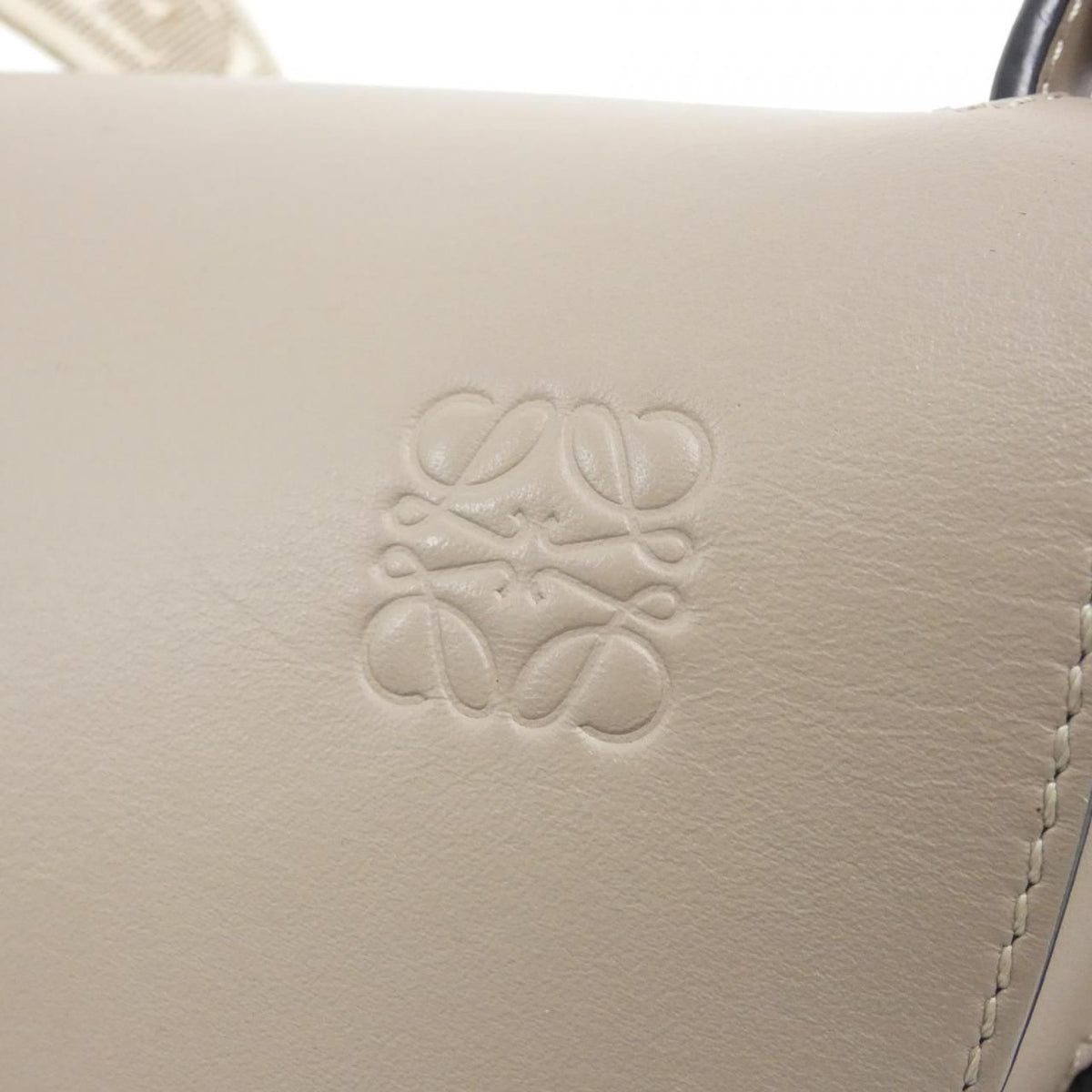 Loewe Gate Small Calf Canvas Shoulder Bag