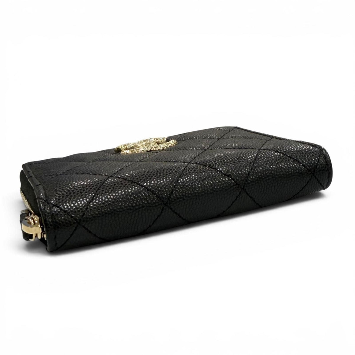 Chanel Caviar Leather Bifold Wallet