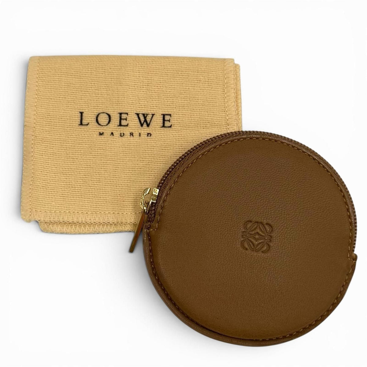 Loewe Anagram Sheepskin Coin Case