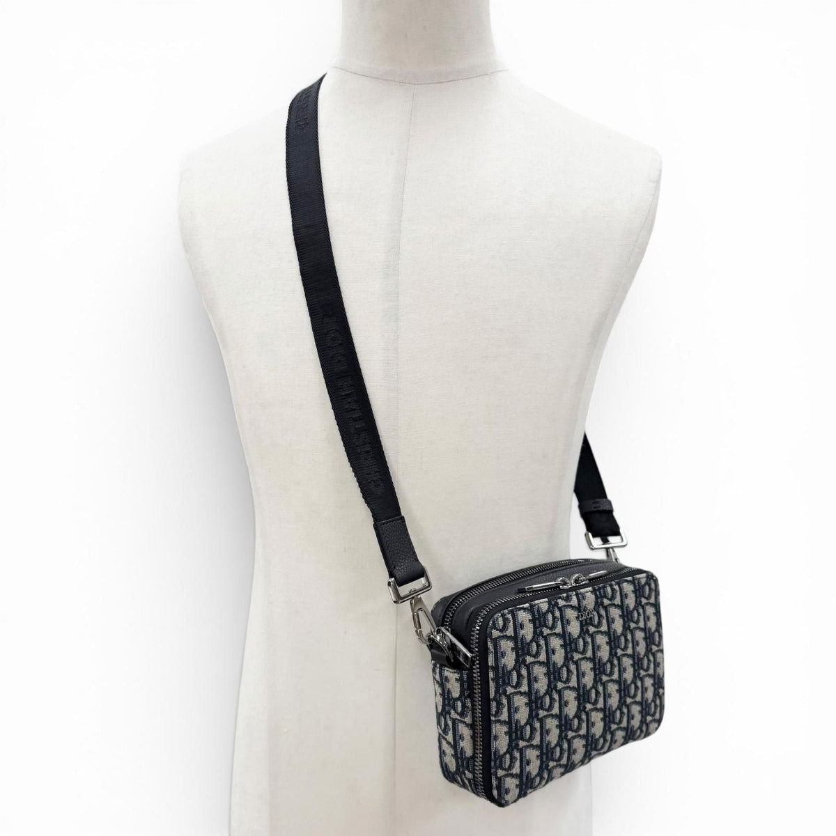 Dior Oblique Canvas Shoulder Bag
