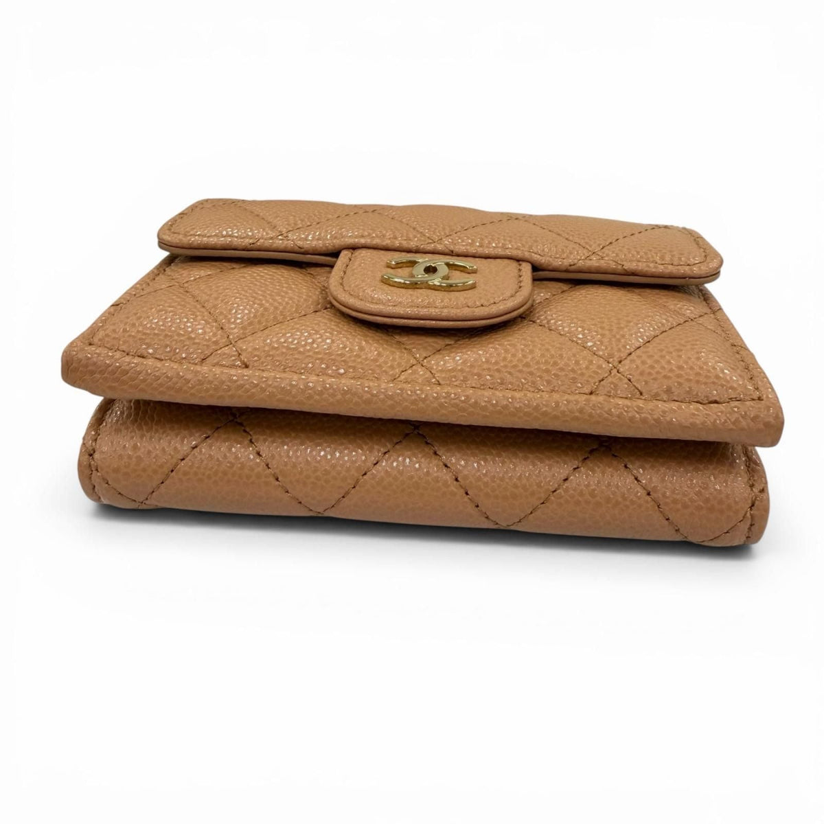 Chanel Classic Matrasse Caviar Leather Wallet