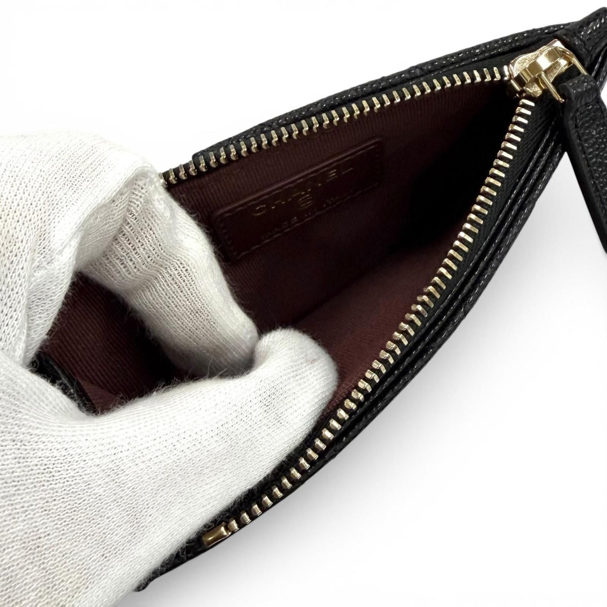 Chanel Caviar Card Case