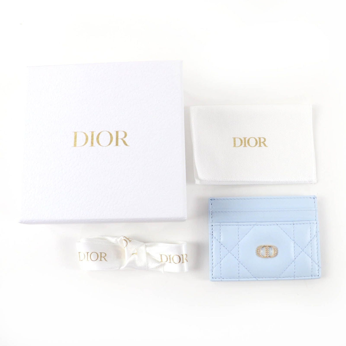Christian Dior Dior Caro Freesia Card Holder
