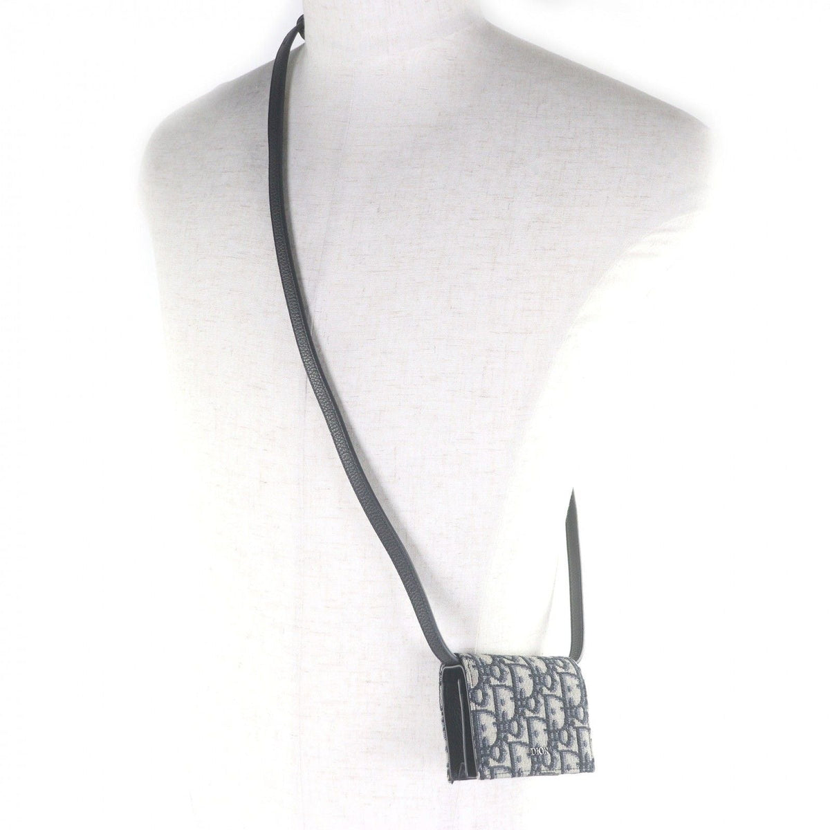 Dior Oblique Canvas Shoulder Nano Pouch