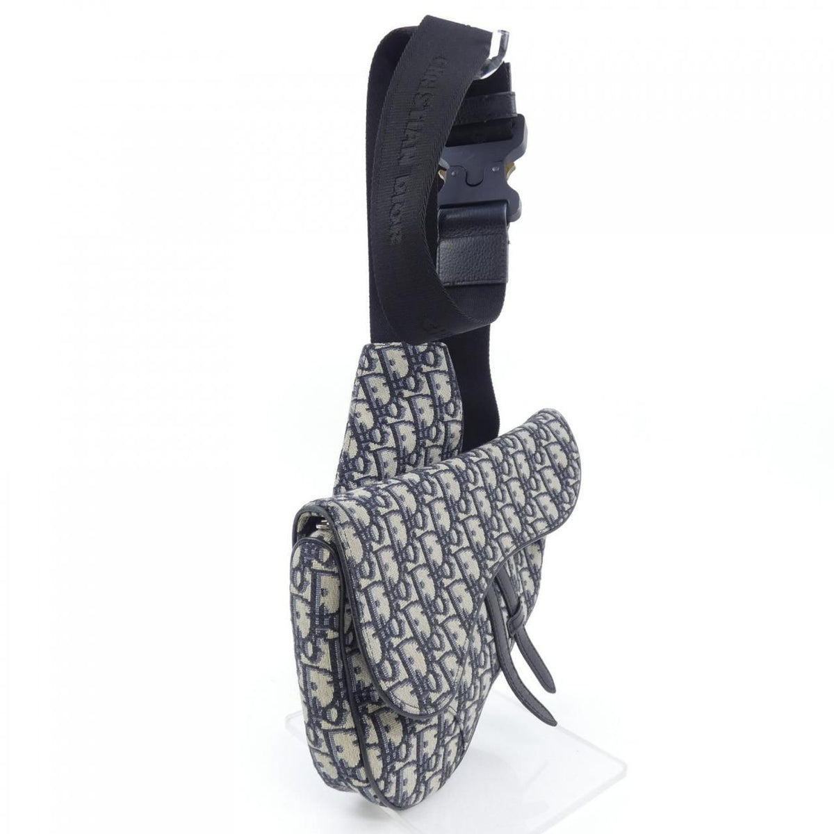 Dior Saddle Oblique Jacquard Shoulder Bag