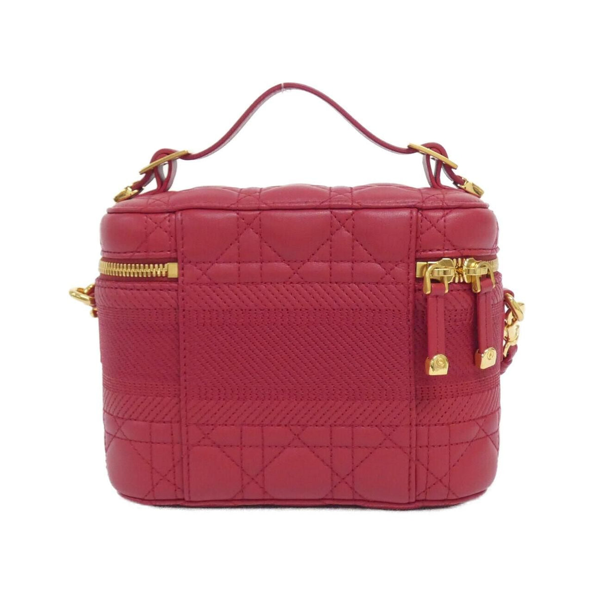 Christian Dior Diortravel Lambskin Shoulder Bag