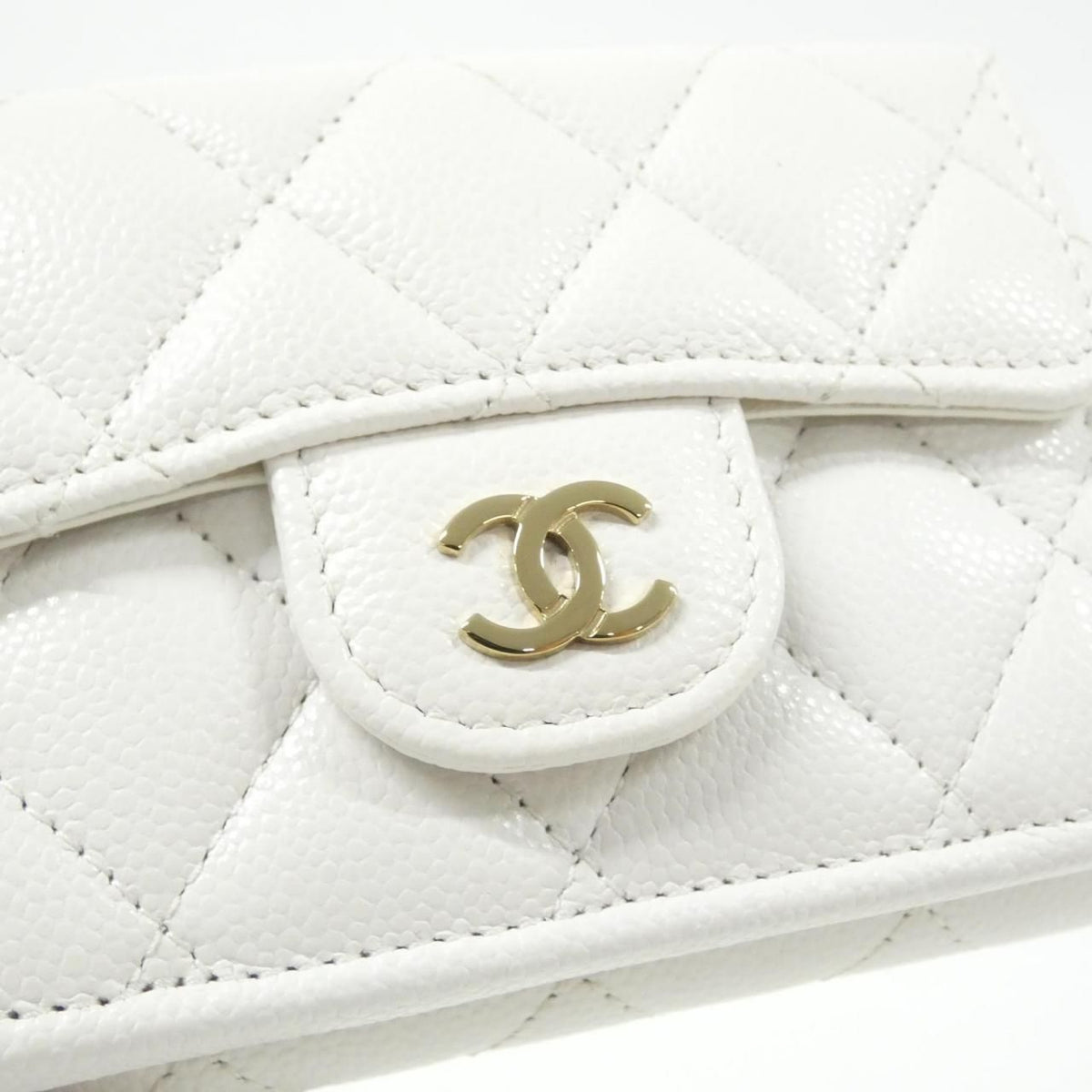 Chanel Timeless Classic Caviar Skin Wallet