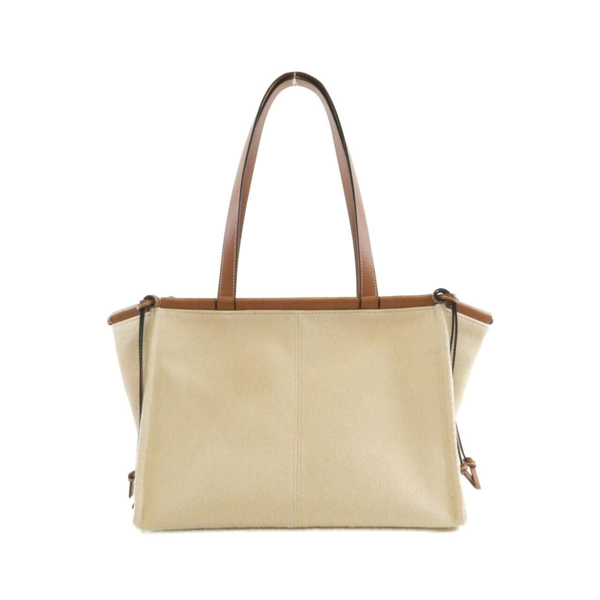 Loewe Cushion Tote Small Canvas Calf Tote Bag