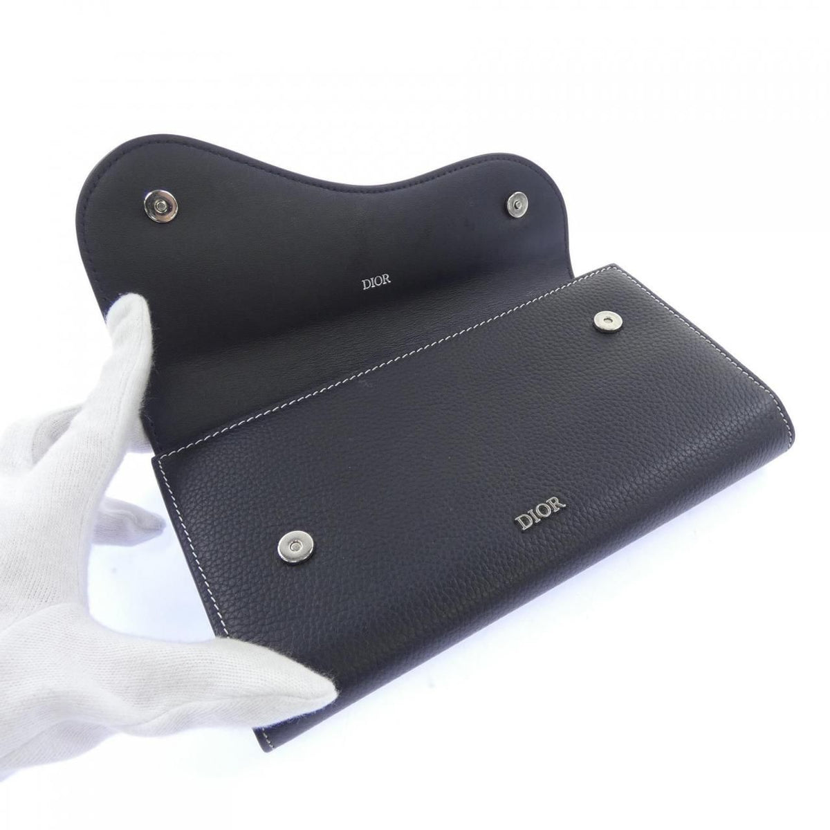 Dior Leather Long Wallet