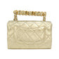 Chanel Metallic Lambskin Shoulder Bag