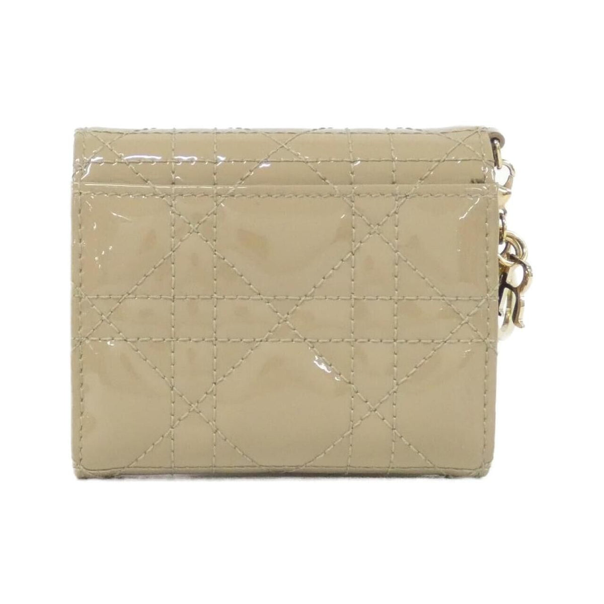 Christian Dior Lady Dior Enamel Wallet