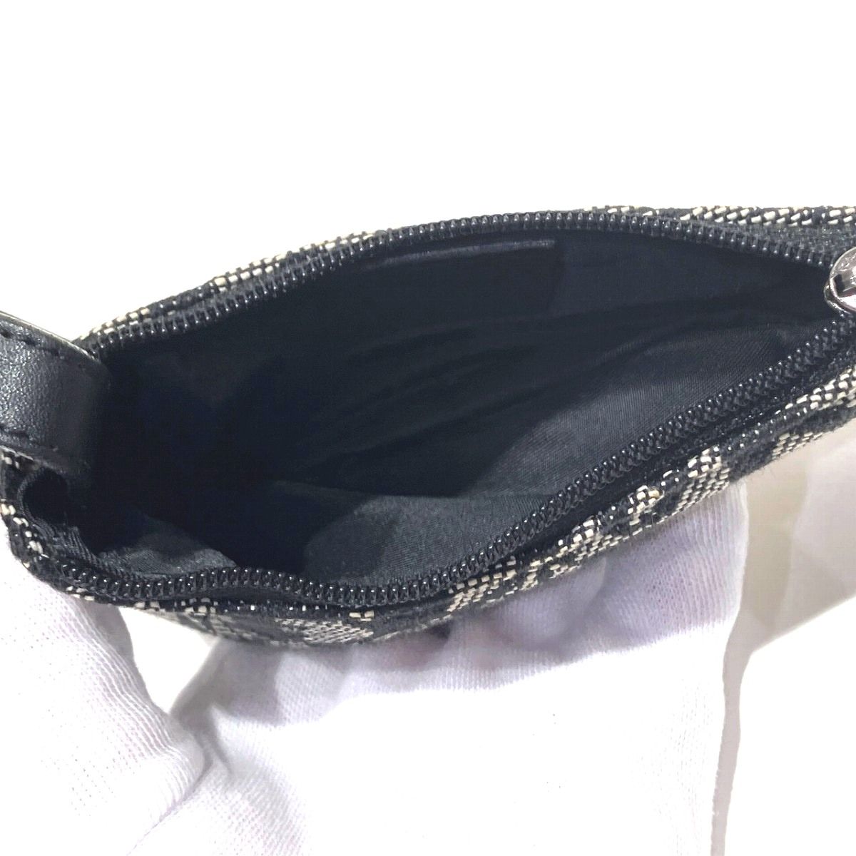 Christian Dior Trotter Canvas Coin Case