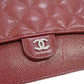 Chanel Timeless Classic Line Grained Calf Long Wallet
