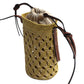 Loewe Anagram Raffia Shoulder Bag