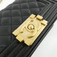 Chanel Boy Chanel Grained Calf Shoulder Bag