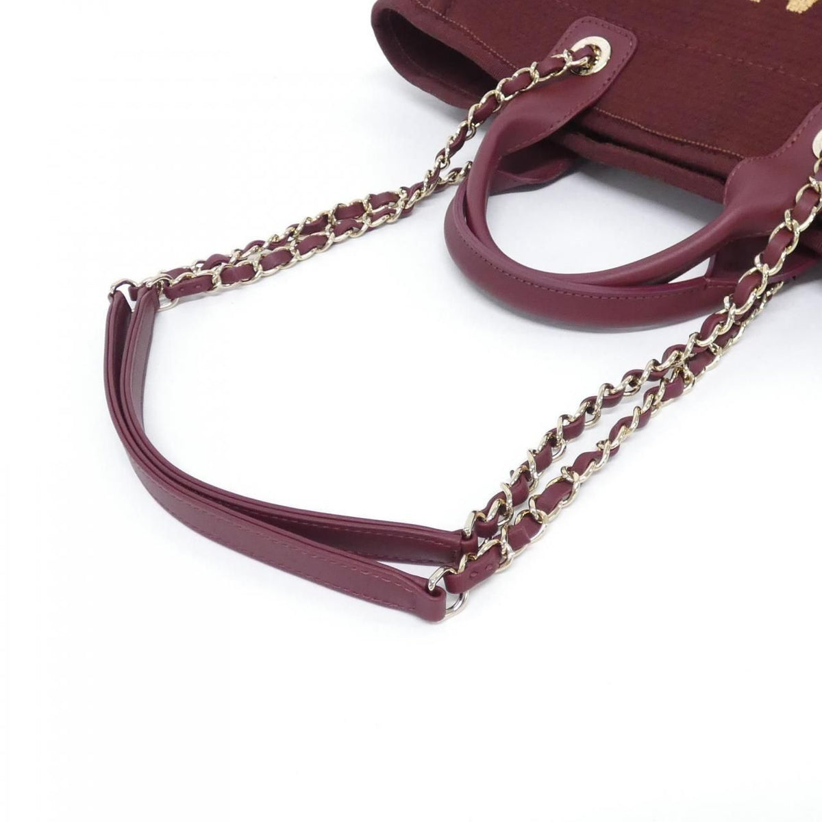 Chanel Deauville Mixed Fibers Tote Bag