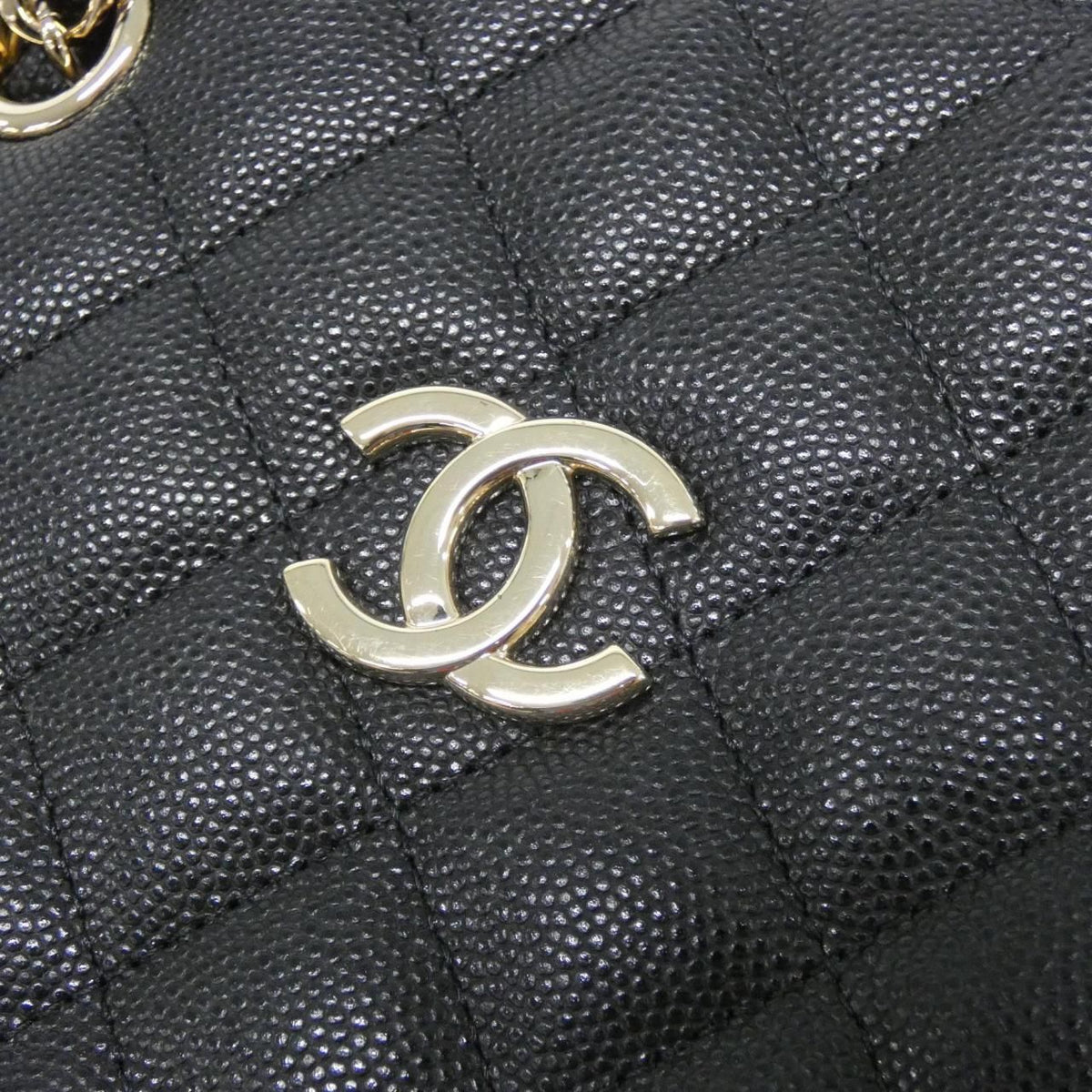 Chanel Grained Calfskin Shoulder Bag