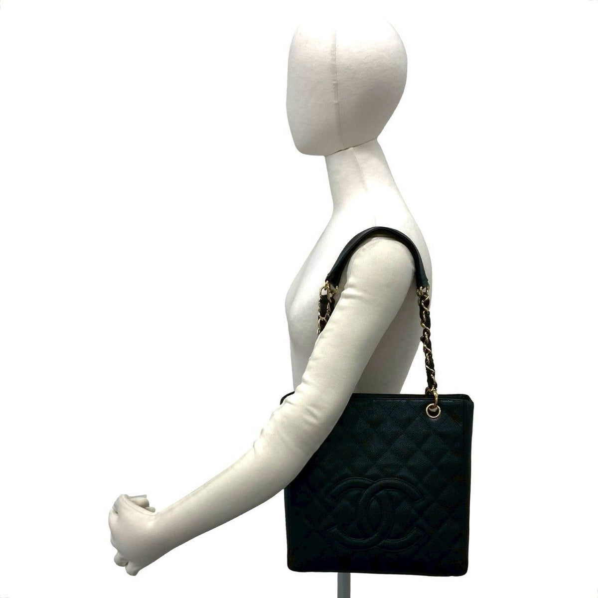 Chanel PST Leather Tote Bag