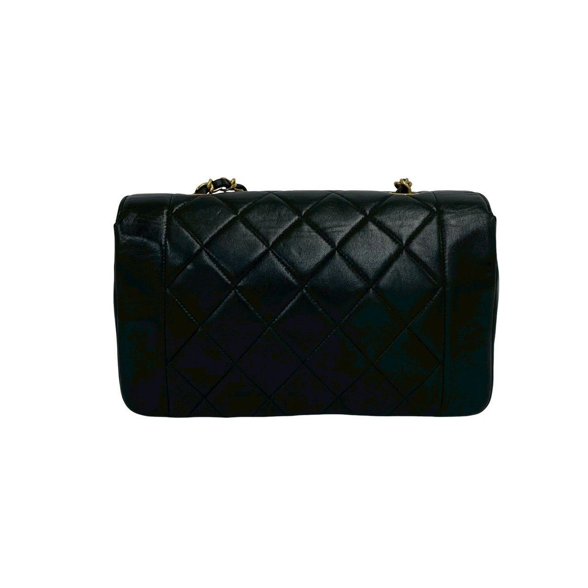 Chanel Diana Lambskin Shoulder Bag