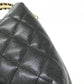 Chanel Caviar Skin Chain Clutch