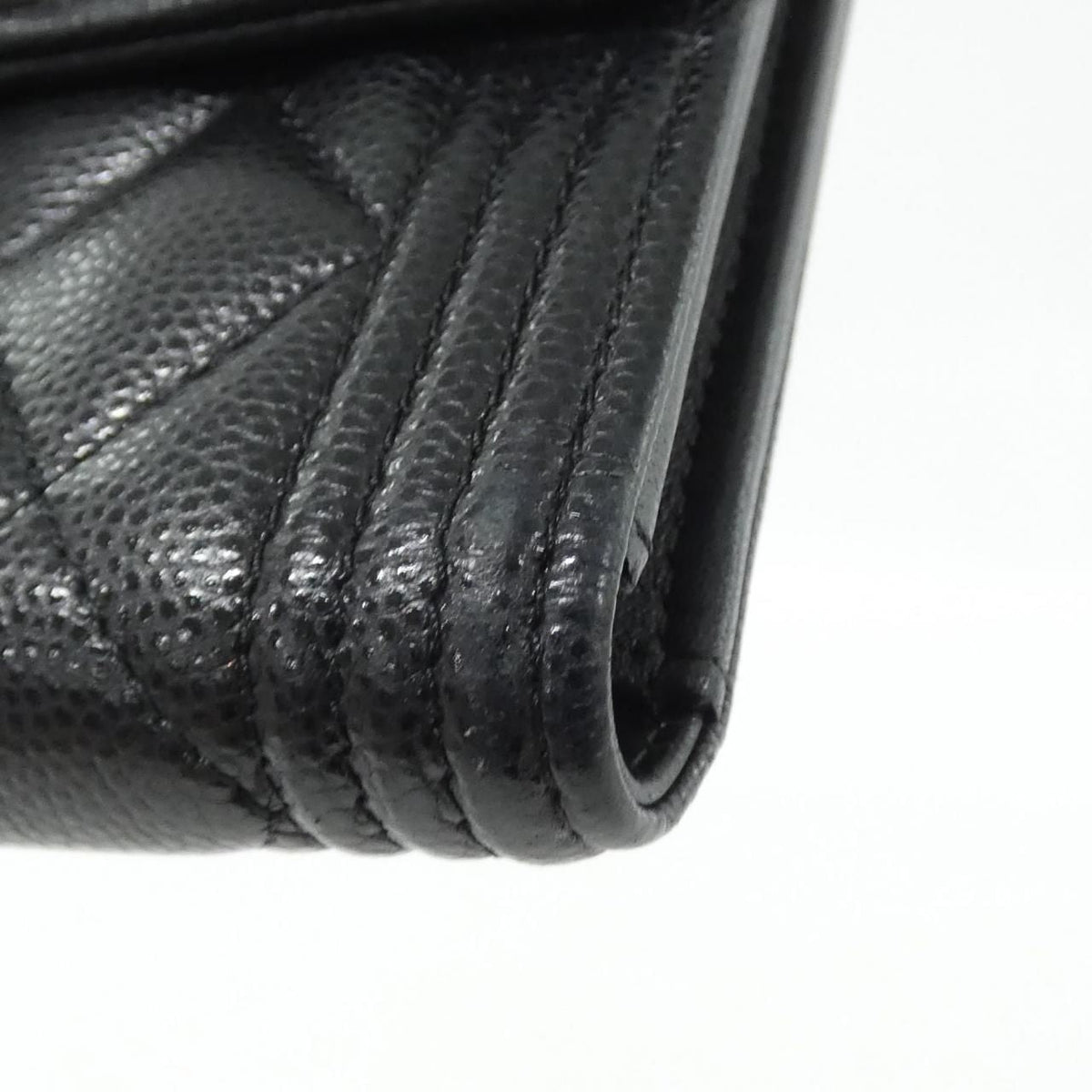 Chanel Boy Chanel Grained Calfskin Wallet